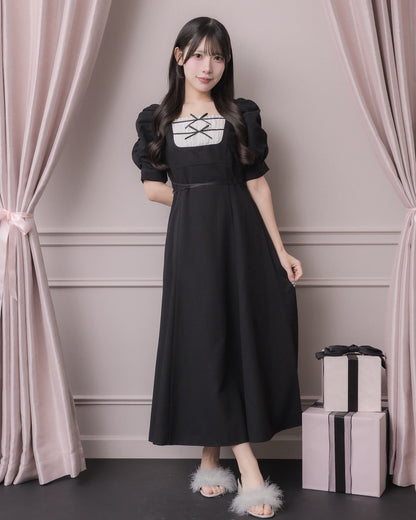 モデル身長：152cm/着用カラー:ブラック
