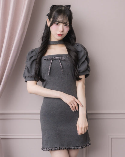 モデル身長：155cm/着用カラー：チャコール