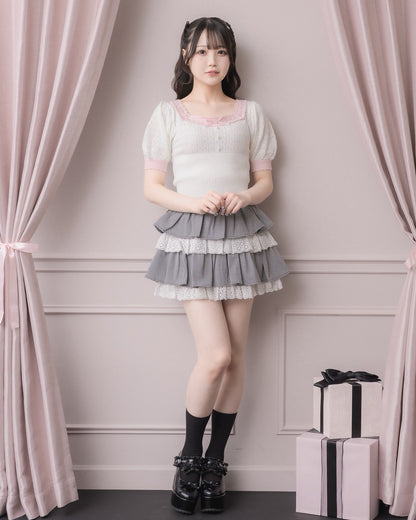 モデル身長：158cm/着用カラー：ホワイト