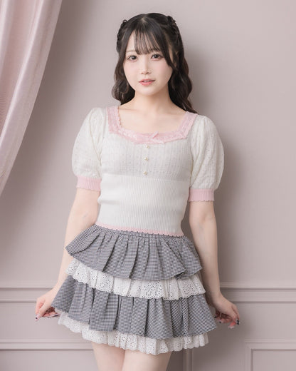 モデル身長：158cm/着用カラー：ホワイト