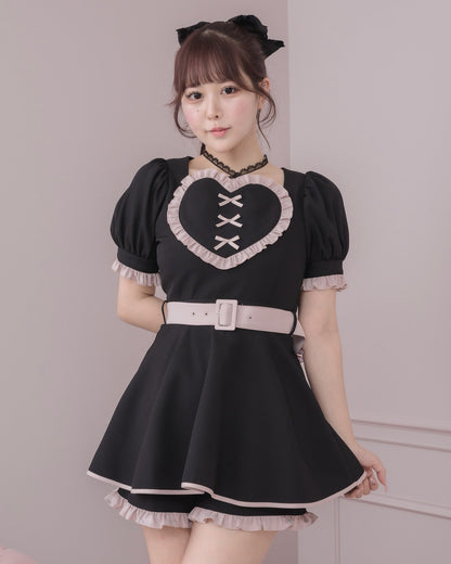 モデル身長：157cm/着用カラー：ブラック