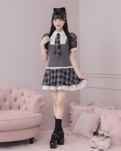 モデル身長：157cm/着用カラー：チャコール