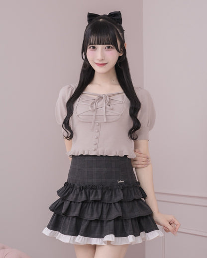 モデル身長：157cm/着用カラー：グレージュ