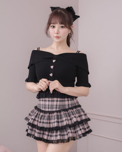 モデル身長：157cm/着用カラー：ブラック