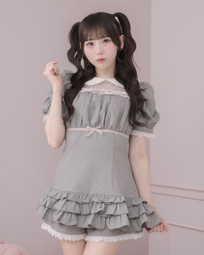 モデル身長：153cm/着用カラー：グレー