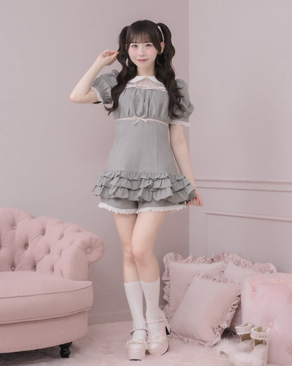 モデル身長：153cm/着用カラー：グレー