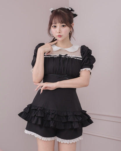 モデル身長：157cm/着用カラー：ブラック