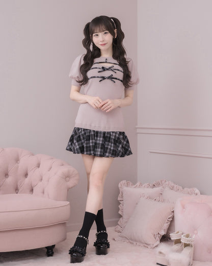モデル身長：153cm/着用カラー : ピンク