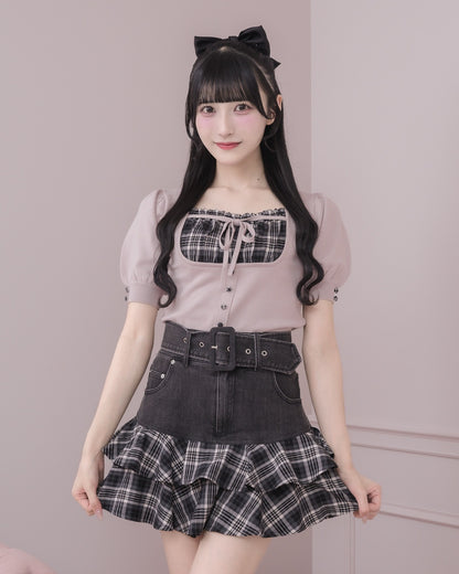 モデル身長：157cm/着用カラー : ピンク