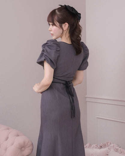 モデル身長：157cm/着用カラー：チャコール