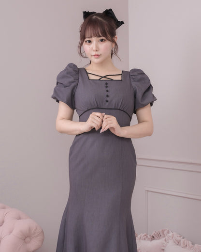 モデル身長：157cm/着用カラー：チャコール