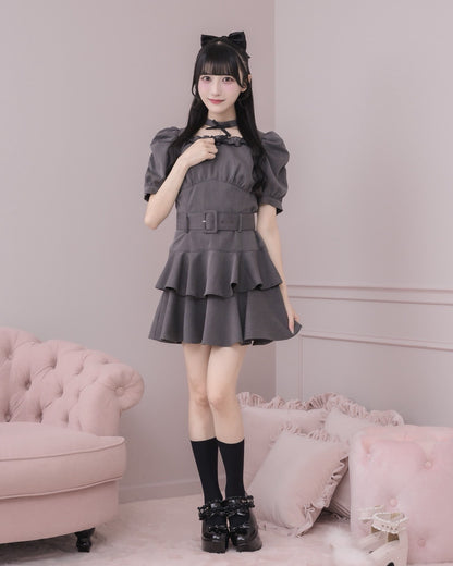 モデル身長：157cm/着用カラー：チャコール
