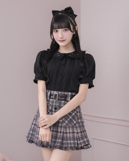 モデル身長：157cm/着用カラー：ブラック