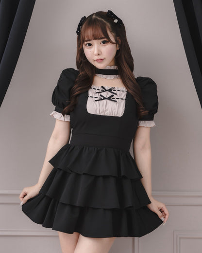 モデル身長：157cm/着用カラー : ブラック