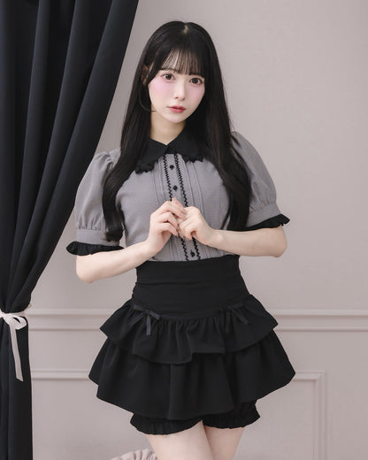 モデル身長：155cm/着用カラー : ミックス