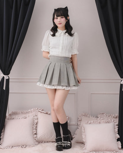 モデル身長：161cm/着用カラー : ホワイト