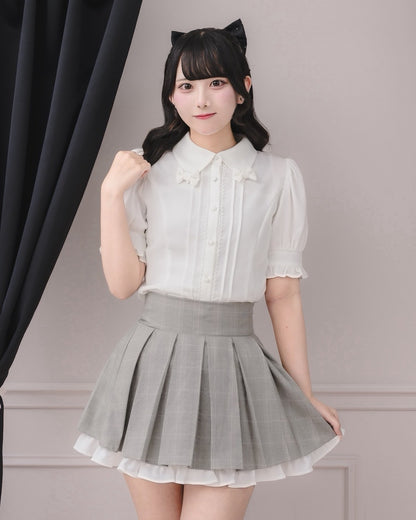 モデル身長：161cm/着用カラー : ホワイト