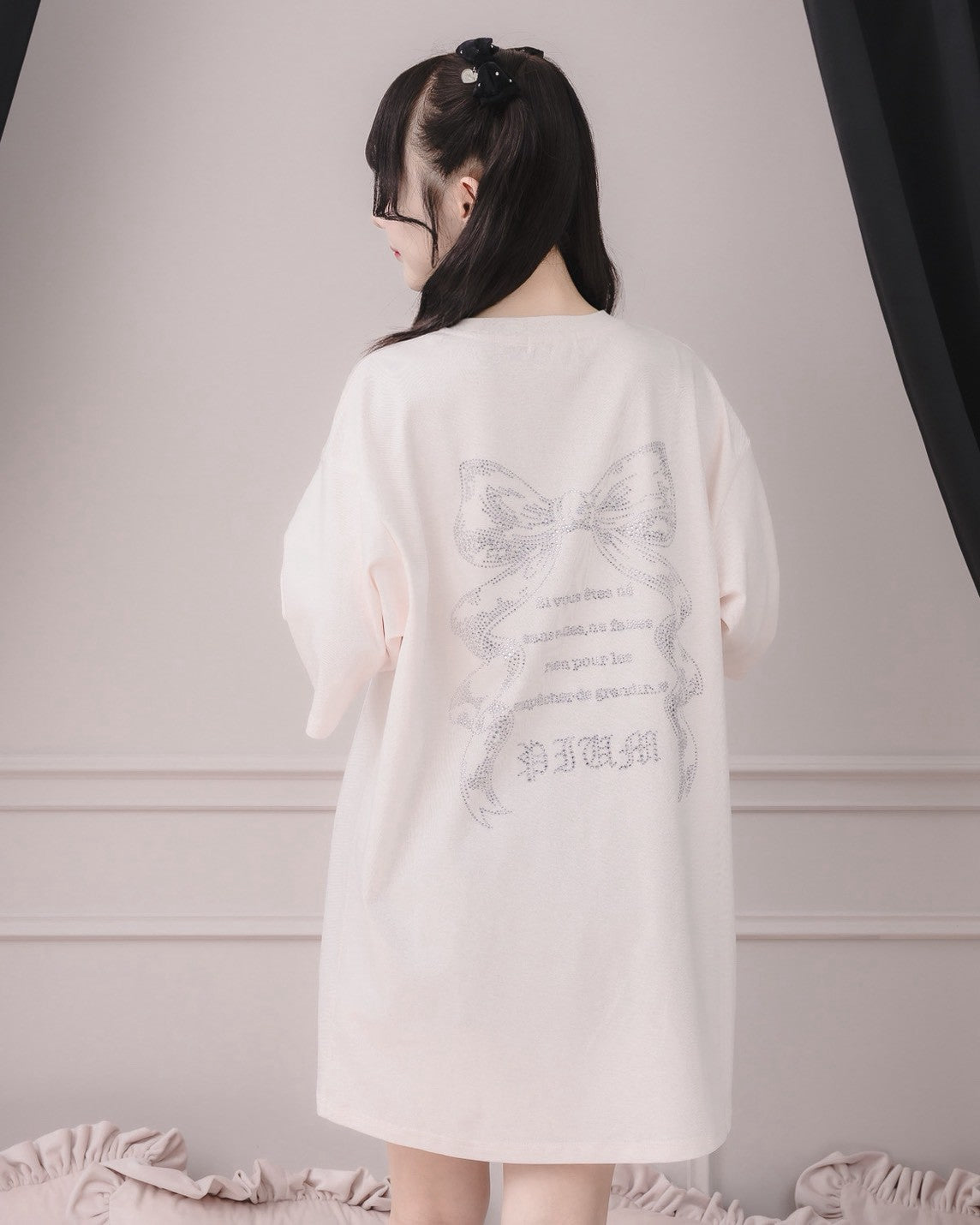 モデル身長：151cm/着用カラー：ピンク