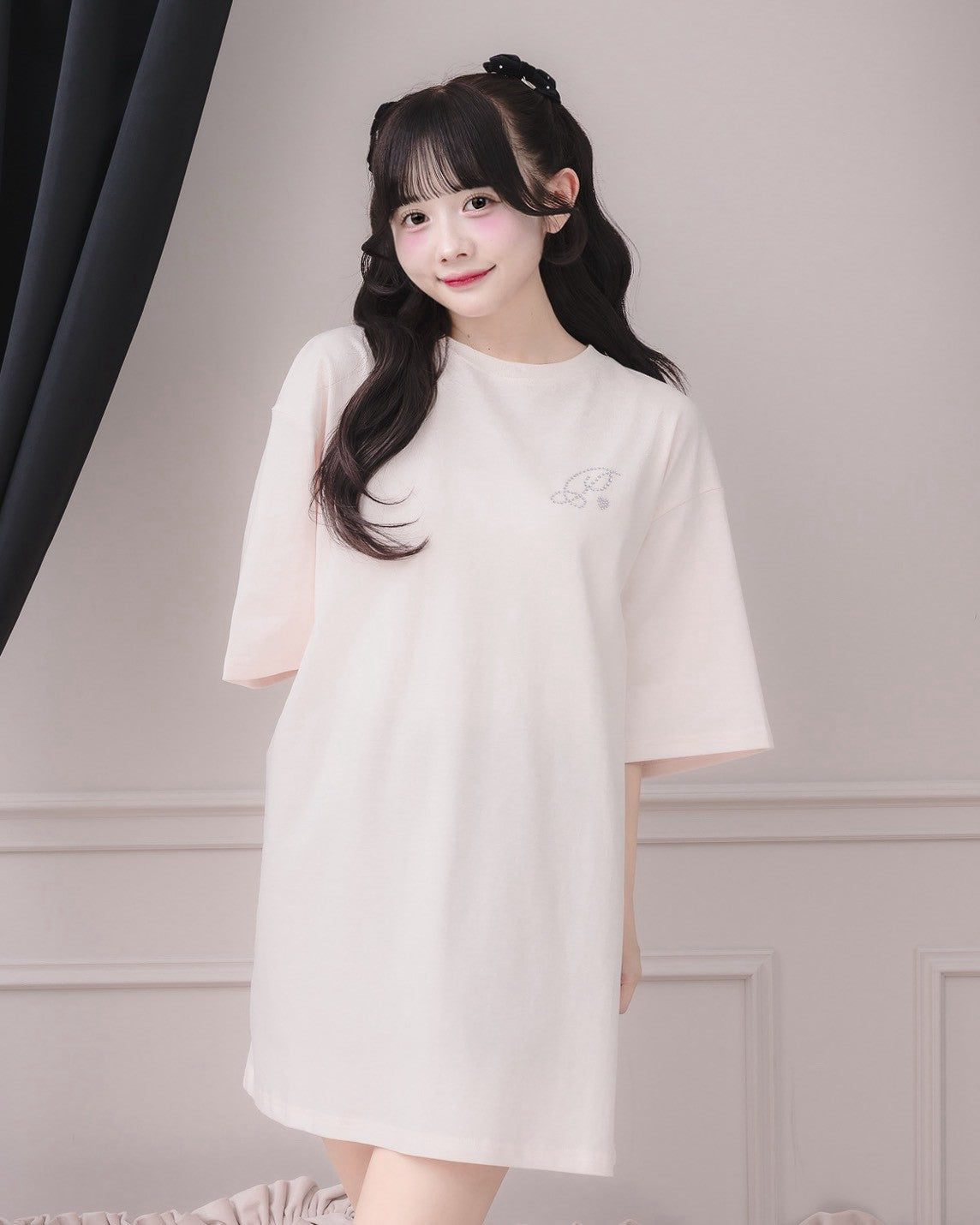 モデル身長：151cm/着用カラー：ピンク