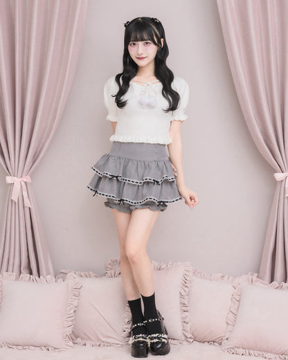 モデル身長：157cm/着用カラー：ホワイト