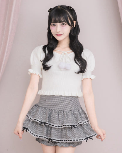 モデル身長：157cm/着用カラー：ホワイト