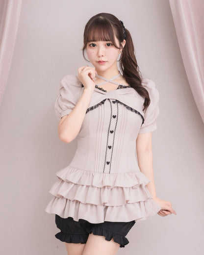 モデル身長：157cm/着用カラー：ピンク