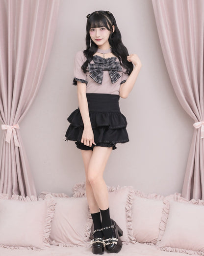 モデル身長：157cm/着用カラー：ブラック
