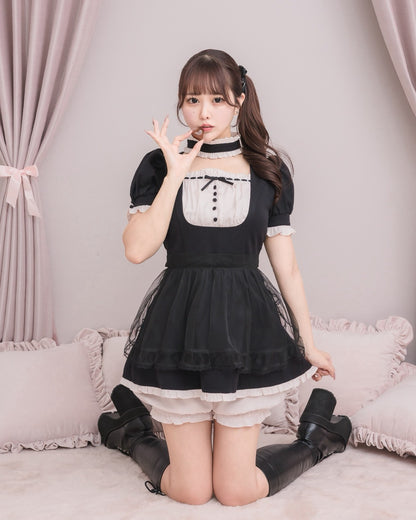 モデル身長157cm//着用カラー：ブラック×ピンク