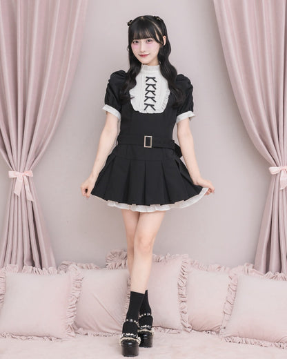 モデル身長：157cm/着用カラー：ブラック