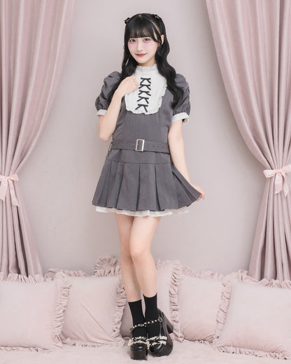モデル身長：157cm/着用カラー：チャコール