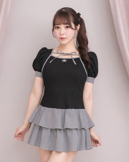 モデル身長：157cm/着用カラー：ブラック