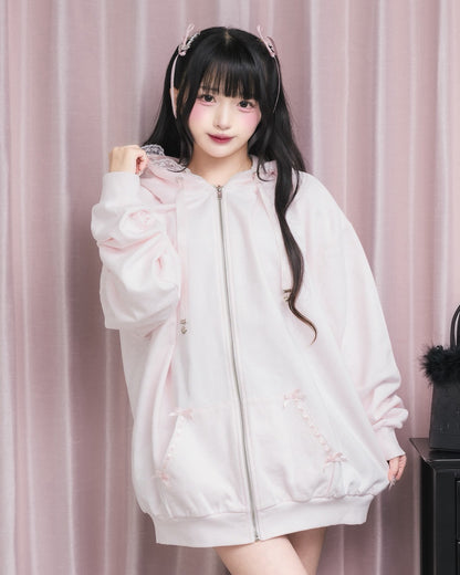 モデル身長：156cm/着用カラー：ピンク