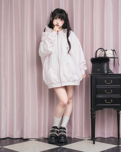 モデル身長：156cm/着用カラー：ピンク