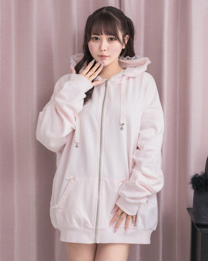 モデル身長：157cm/着用カラー：ピンク
