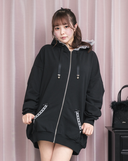 モデル身長：157cm/着用カラー：ブラック
