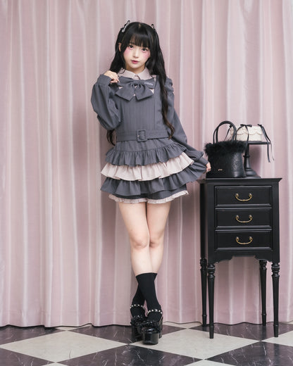 モデル身長：156cm/着用カラー：チャコール