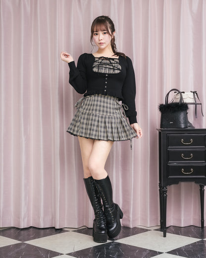 モデル身長：157cm/着用カラー：ブラック