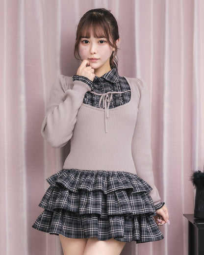 モデル身長：157cm/着用カラー：ピンク