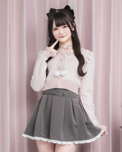 モデル身長：155cm/着用カラー：チャコール
