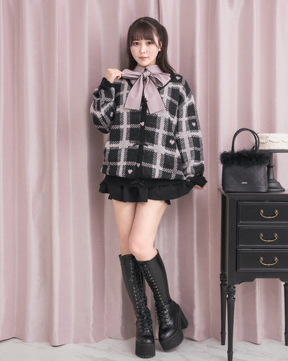 モデル身長：157cm/着用カラー：ブラック