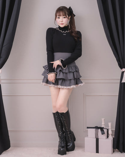 モデル身長：157cm/着用カラー：ブラック