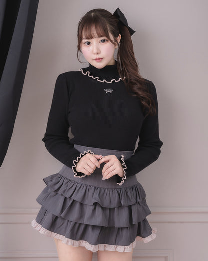 モデル身長：157cm/着用カラー：ブラック