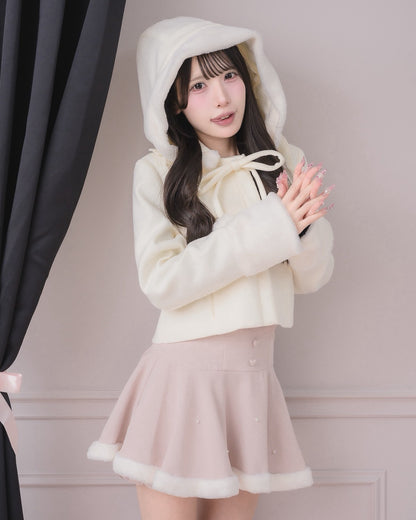モデル身長：152cm/着用カラー：ホワイト