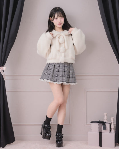 モデル身長：152cm/着用カラー：ホワイト