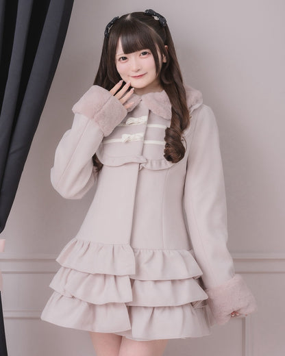 モデル身長：155cm/着用カラー：ピンク