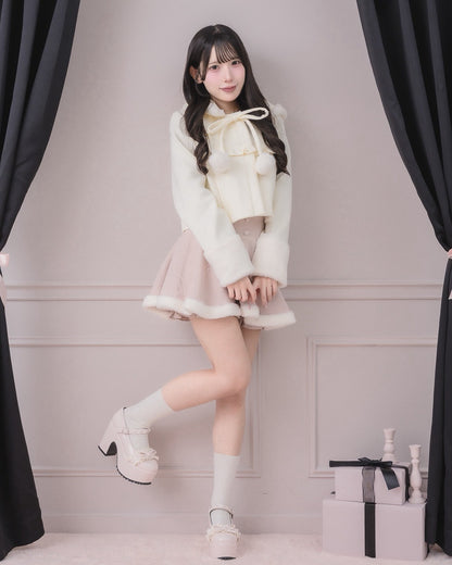モデル身長：152cm/着用カラー：ホワイト