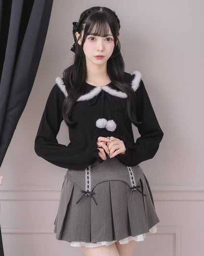 モデル身長：155cm/着用カラー：ブラック