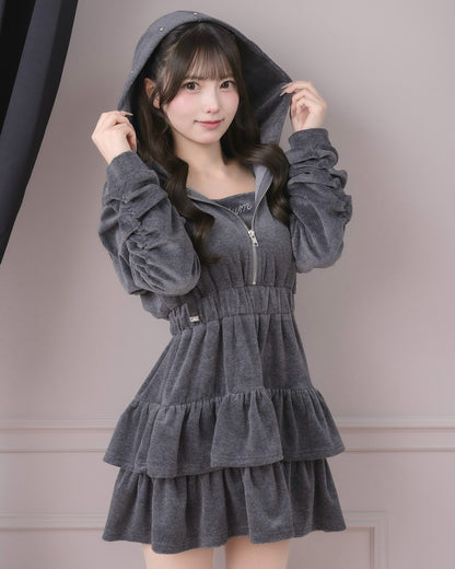 モデル身長：154cm/着用カラー：チャコール