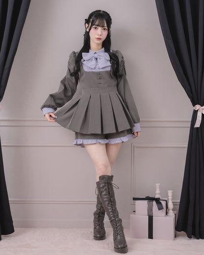 モデル身長：155cm/着用カラー：チャコール