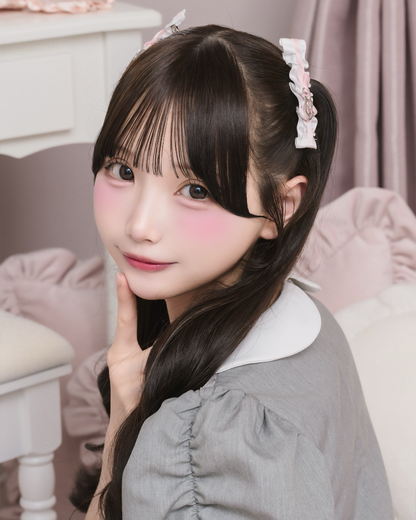 Baby Milk ハンドクリーム×フリルリボンヘアクリップセット